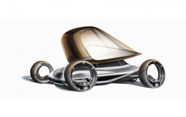 Обои картинки фото audi buggies concept futuristic, автомобили, 3д, futuristic, concept, buggies, audi