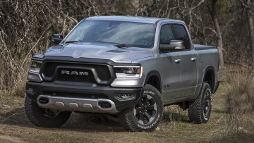 Картинка dodge+ram+1500+rebel+2019 автомобили ram серый rebel 2019 1500 dodge