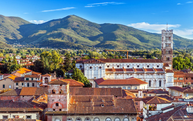 Обои картинки фото lukka, italy, города, - панорамы