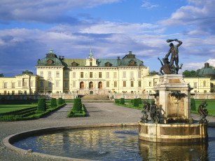 Картинка королевский дворец стокгольме швеция города стокгольм stockholm sweden royal palace of drottningholm