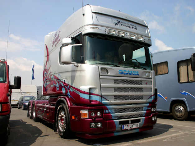 Обои картинки фото автомобили, scania