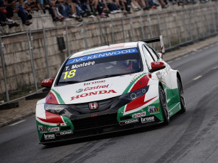 Картинка спорт автоспорт civic honda скорость wtcc