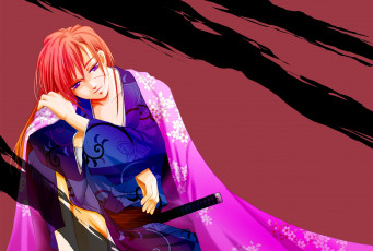 Картинка аниме rurouni+kenshin кенсин