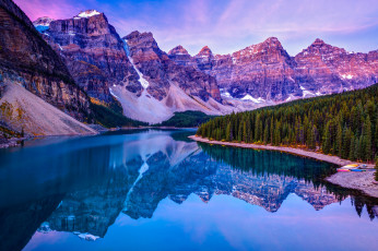 Картинка природа горы река банф национальный парк канада камни