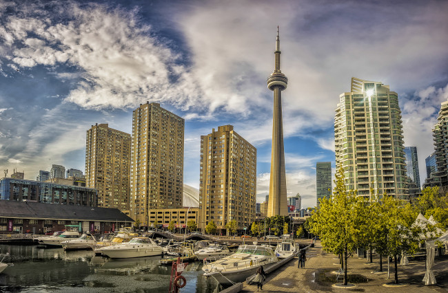 Обои картинки фото toronto, города, торонто , канада, простор