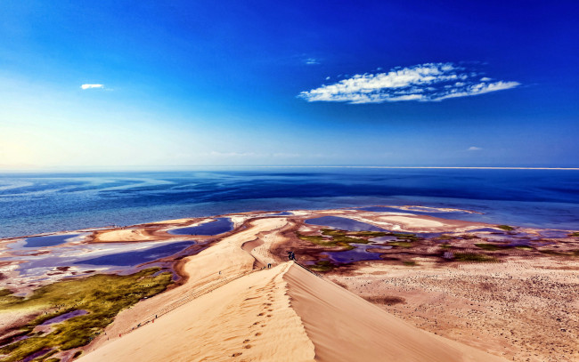 Обои картинки фото природа, побережье, дюны