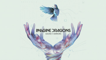 обоя музыка, imagine dragons, smoke, mirrors, альбом, поп, рок, группа, imagine, dragons
