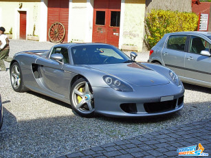 обоя potsche, carrera, gt, автомобили, porsche