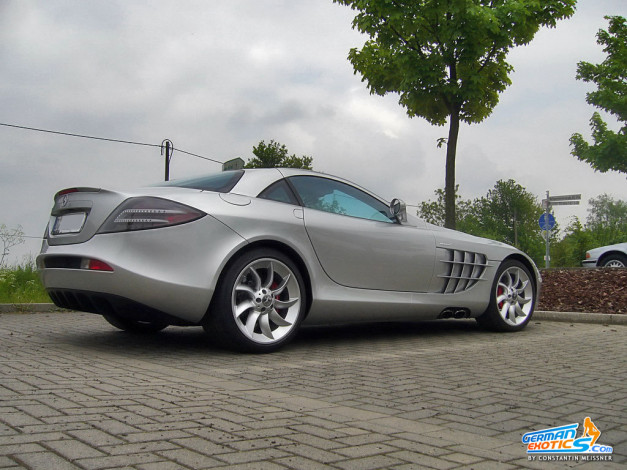 Обои картинки фото mercedes, slr, автомобили, benz