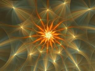 Картинка 3д графика fractal фракталы узор изгиб фон цвета