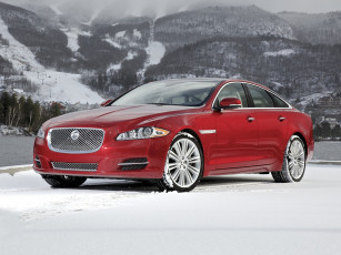 Картинка jaguar xj автомобили land rover ltd великобритания