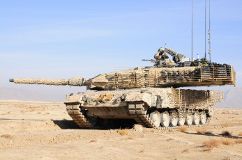 Картинка leopard техника военная пустыня бинокль солдат камуфляж леопард 2а