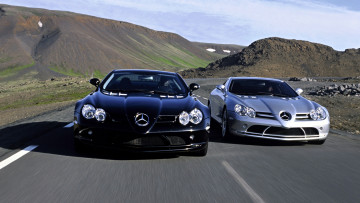 Картинка mercedes slr автомобили benz daimler ag германия