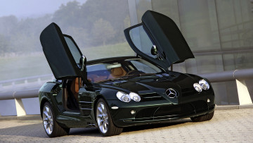 обоя mercedes, slr, автомобили, benz, daimler, ag, германия