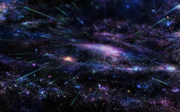 Картинка космос арт туманность вселенная звезды