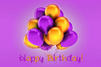 обоя праздничные, день рождения, happy, birthday, воздушные, шары, balloons, colorful