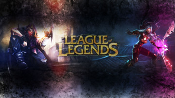 обоя видео игры, league of legends, воин, девушка