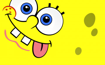 Картинка мультфильмы spongebob+squarepants улыбка