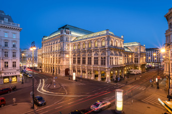 Картинка vienna+state+opera города вена+ австрия опера площадь
