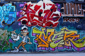 Картинка разное граффити улица город