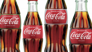 обоя бренды, coca-cola, бутылки, напиток