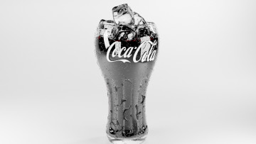 Картинка бренды coca-cola стакан лед напиток