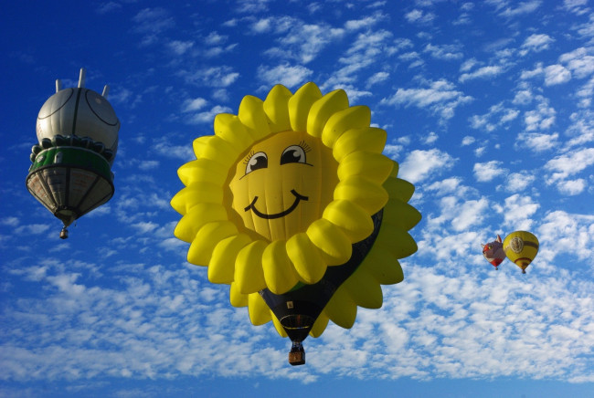 Обои картинки фото авиация, воздушные шары, воздушные, шары, полет