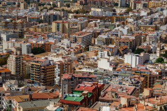 Картинка города малага+ испания панорама