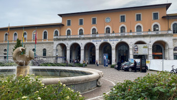 обоя pisa central station, города, пиза , италия, pisa, central, station