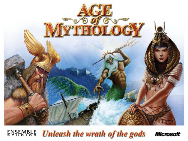 Обои картинки фото age, of, mythology, видео, игры