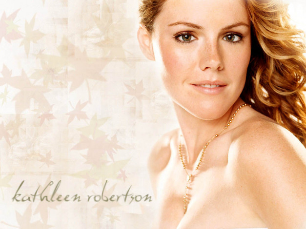 Обои картинки фото Kathleel Robertson, девушки