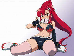 Картинка аниме tengen toppa gurren lagann yoko littner