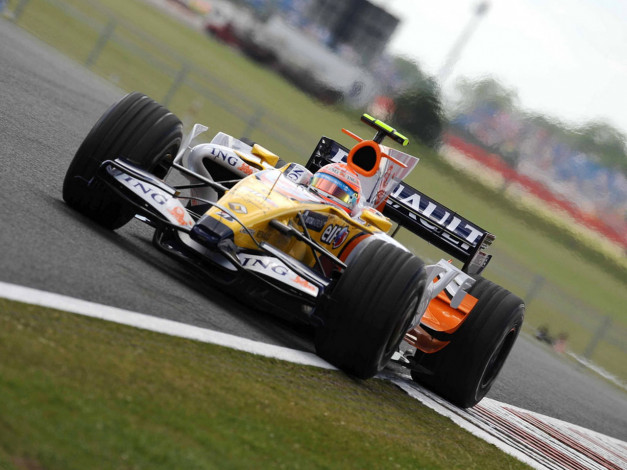 Обои картинки фото f1, silverstone, 2008, спорт, формула