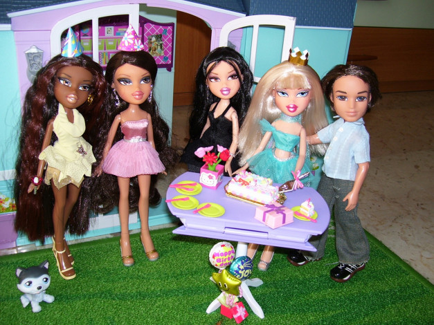 Обои картинки фото разное, bratz, куклы