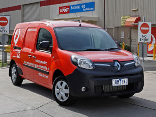 Картинка автомобили renault красный au post kangoo maxi z e 2014г