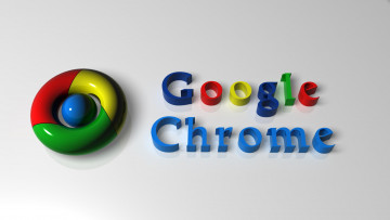 обоя компьютеры, google,  google chrome, фон, логотип