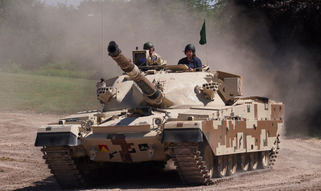 Обои картинки фото khalid, техника, военная техника, танк, бронетехника