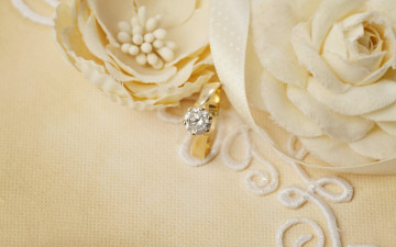 Картинка разное украшения +аксессуары +веера soft lace ring flowers wedding background кольца цветы свадьба