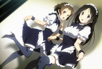 обоя аниме, hyouka, девочки