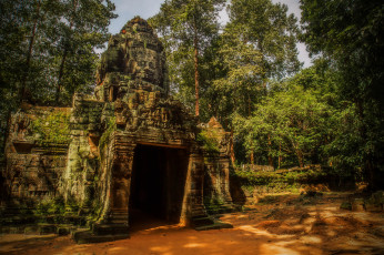 Картинка ta+som +angkor +cambodia города -+буддийские+и+другие+храмы капище