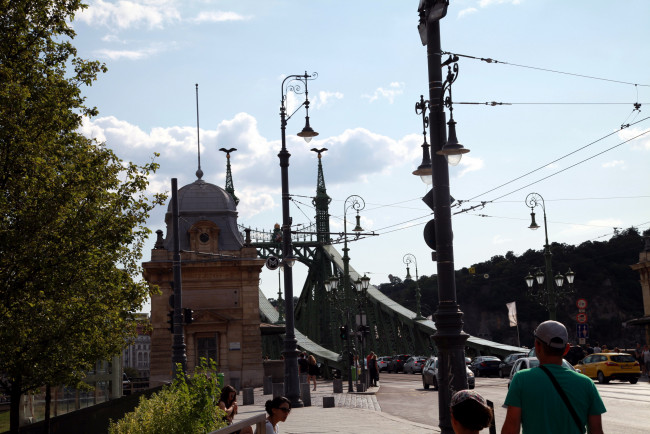 Обои картинки фото города, будапешт , венгрия, мост