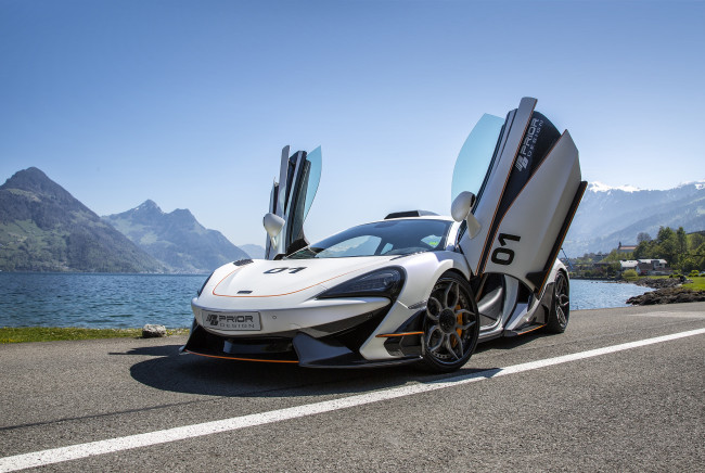 Обои картинки фото автомобили, mclaren, суперкар, макларен, prior-design, 570s