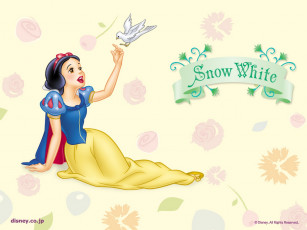 обоя мультфильмы, snow, white, and, the, seven, dwarfs