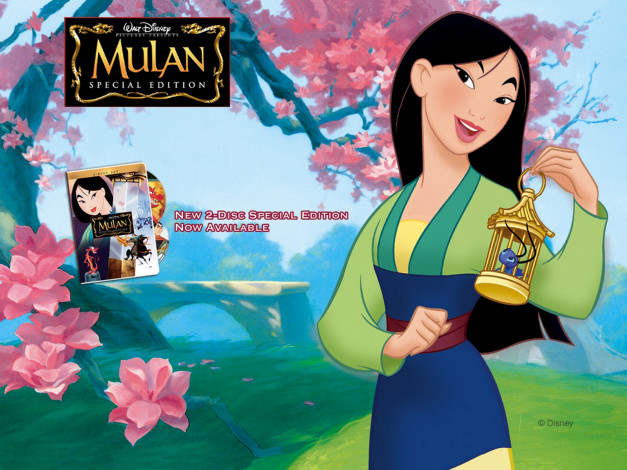 Обои картинки фото мультфильмы, mulan