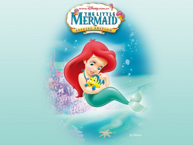 Обои картинки фото мультфильмы, the, little, mermaid