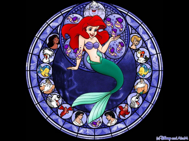 Обои картинки фото мультфильмы, the, little, mermaid