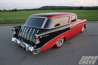 Картинка 1956 chevy bel air zomad автомобили chevrolet