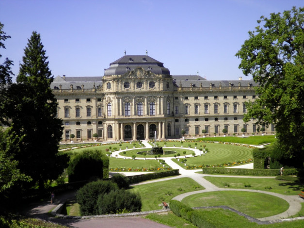 Обои картинки фото города, дворцы, замки, крепости, wuerzburg, бавария