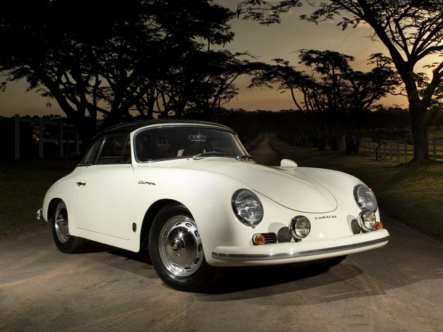 Обои картинки фото porsche, 356a, 1500, gs, carrera, de, luxe, speedster, автомобили