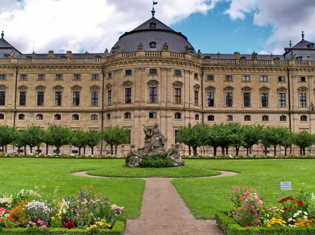 Обои картинки фото города, дворцы, замки, крепости, wuerzburg, бавария